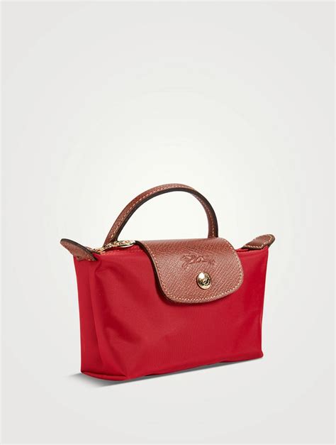 longchamp le pliage cosmetic case.